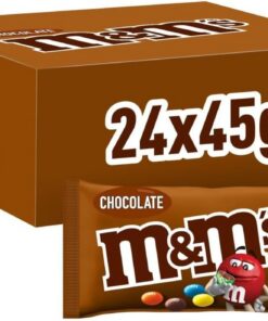 M&M's Chocolate con Leche Bolitas de Colores Multipack 24 Bolsitas 45g
