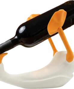 Soporte para botellas de vino, almacenamiento rústico, bonito estante de 3.8 x 0.1 pulgadas, estante de licores de encimera, suministros de exhibición, el mejor accesorio de uso para licor de champán
