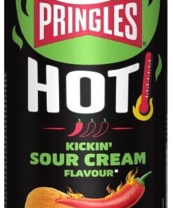 Pringles Hot Kickin Sour Cream 160g (Paquete de 5)