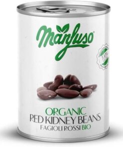 Alubias rojas en salmuera BIO 400 g Manfuso