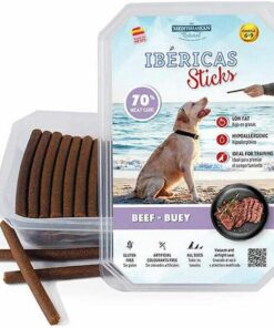 Mediterranean Natural Palitos Ibéricos de Buey, 350Gr 350 g, para Perros