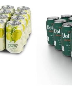 Damm Lemon Cerveza Clara Mediterránea - Pack de 24 x 330 ml, Total: 7920 ml & Voll- Cerveza - Paquete de 24 x 330 ml - Total: 7920 ml
