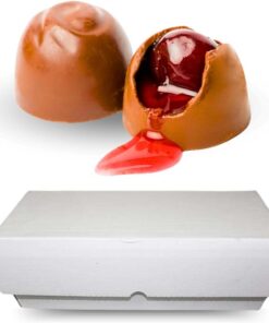 Bombones rellenos de licor líquido de cereza 2kg. La cobertura es de chocolate puro