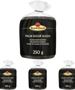 Royal Orient Azúcar de Palma (Escritura) Paquete de 4 x 250 Gr 250 g