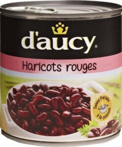 D'Aucy Frijoles rojos sostenidos en la cocción perfecta 250G (lote 10)
