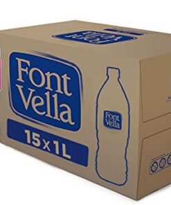 Font Vella - Agua Mineral Natural - Caja 15 x 1L