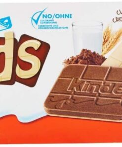 6x Kinder Cards Italian Wafer Biscuit Cookies Biscuits Cookies with Milk & White Chocolate 128g New!