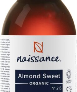 Naissance Aceite De Almendras Dulces Prensado en Frio BIO (No 215) 100ml - Hidratante Natural Ecológico Pelo, Uñas, Cuerpo, Piel - Emoliente Vegetal Orgánico Para Masaje, Jabones, Estrías