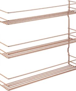 Metaltex PEPITO COPPER - Especiero 3 Niveles. Acabado POLYTHERM COPPER. Color Cobre.