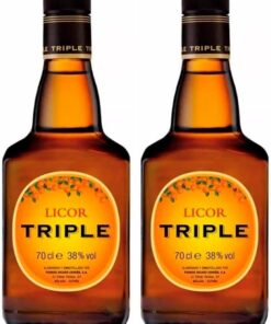 Triple Seco Licor - 700ml (Paquete de 2)