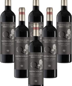 Querciolaia Alicante Maremma Toscana DOC Vino Tinto Italiano Fattoria Mantellassi (6 botellas 75 cl.)