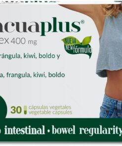 Nature Essential | Evacuaplus Complex 400 mg | 30 Cápsulas Vegetales | Con Sen, Frángula, KWD, Boldo y Aloe | Extractos de Plantas