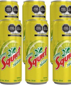 Squirt - Bebida de soda de pomelo 355 ml (paquete de 6)
