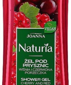 geles de ducha de la marca JOANNA ideal para Unisex adulto | Gel de ducha refrescante con extracto de cereza y grosella limpia la piel en profundidad y deja un agradable aroma.