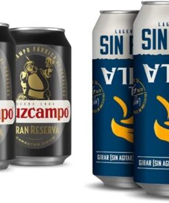 Cruzcampo Gran Reserva Cerveza Tostada Pack Lata, 24 x 33cl + El Aguila Sin Filtrar Cerveza Lager Especial Pack Lata, 24 x 33cl