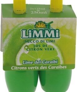 Jugo de lima exprimido - Limmi - 2 viales de 125 ml