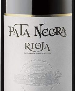 Pata Negra Reserva - Vino Tinto D.O. Rioja - 1 Botella x 750 ml (Paquete de 6)