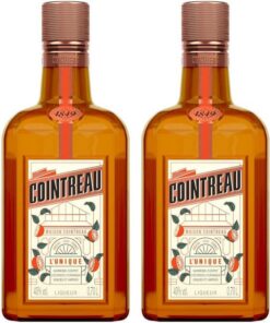 COINTREAU - Licor de Naranja, para Cóctel, 40% Volumen de Alcohol, 70 cl (Paquete de 2)