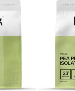 Bulk Proteína de Guisante Aislada, Vainilla, 500 g, 16 dosis (Paquete de 2)