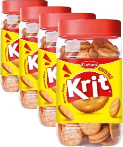 Krit Galletitas Saladas 350G (Paquete de 4)