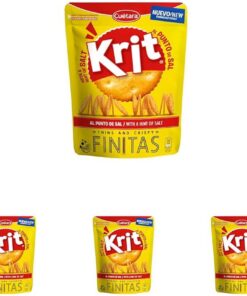 Krit Finas al punto de sal 150g (Paquete de 4)