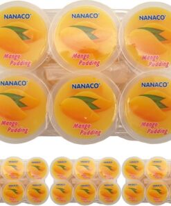 NANACO Pudín de mango 1120 ml (Paquete de 4)