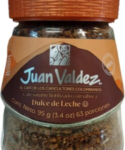 Juan Valdez - Café Colombiano Soluble Liofilizado con Sabor a Dulce de Leche - 95g