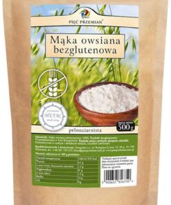 Pięć Przemian Avena Integral Sin Gluten Paquete de 1 x 500g - Harina Saludable