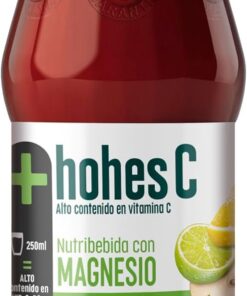 hohes C Plus Magnesio Nutribebida con Magnesio y Vitamina C Aporta energía Zumo 100% natural 1L (Paquete de 6)