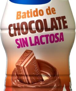 Puleva Batido de Chocolate Sin Lactosa - 1 L (Paquete de 6)