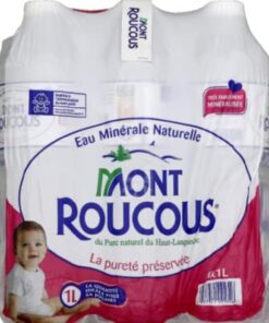 WATERMONT ROUCOUS - Agua mineral 6 x 1 L - Envío gratuito