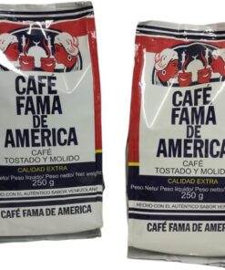 CAFE FAMA DE AMERICA - CAFE TOSTADO Y MOLIDO - PAQUETE DE 2-250 G