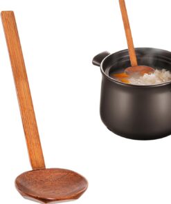 Cucharas De Madera Para Fideos, Pasta, Tallarines, , Sopa Japonesa, Fideos, | Fideos Cucharón Japonés Para Fideos, Reutilizable, Ecológico, Madera Natural, Textura Lisa, Hos