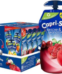 Capri-Sun Gunz Capri Sonne - Jugo de cereza y granada, 330 ml