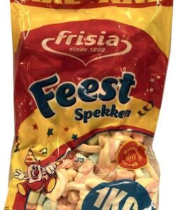 Frisia Azúcar espumoso Fiesta Jugar Bolsa 1000 g (Party Marshmallows)