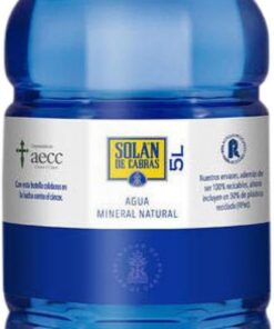 Agua Caja de 3 unidades Solán PET Garrafa 5 L