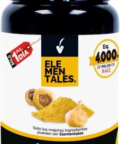 Novadiet - ELEMENTALES MACA Cápsulas con Extracto de Maca - Complemento Alimenticio - Para el Cansancio, la Fatiga y Estrés – Favorece el Deseo Sexual - 30 Cápsulas Vegetales