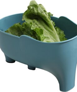 Genérico Cesta de de Elefante,Cesta de de Elefante Escurridor de Platos | Adorable colador creativo de comida de elefante para comida, pasta, fideos, verduras, pasta, fideos de cocina