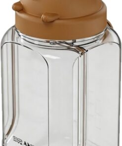 Tarro con Sello de Silicona Botella Multifunción Y Portátil | Tarros De Ancha Para Ensalada Para Avena, Yogur, Pudin, Ensalada, Sopa, Snack, Almuerzo, Desayuno, Comida