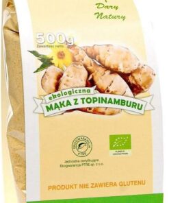 Harina de alcachofa de Jerusalén (sin gluten) BIO 500 g - DARY NATURY