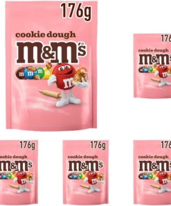 M&M’s Cookie Dough Chocolate Chocolatinas a granel, 176 g (Paquete de 5)