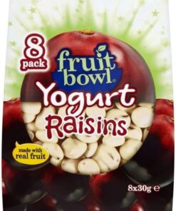 Fruit Bowl Yogur Copos De Pasas (8X30g) (Paquete de 6)