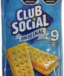 SMLAAE CLUB SOCIAL - ORIGINAL - 9 PAQUETES INDIVIDUALES - 216 G