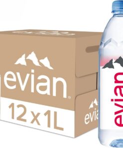 evian Aguas Planas - Pack de 12 x 1 L