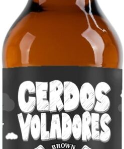 BBC - Cerveza Cerdos Voladores Brown Ale Cristal 330ml [Pack x6]