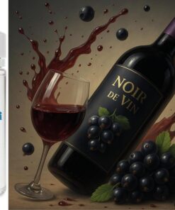 Noir de Vin - vino tinto y cassis aroma concentrado - Vegano - Sasami - 100ml