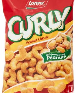 Ensaladas de cacahuete rizado Classic arachidi 1 x 60 g cacahuete Snack en bolsa | Crujiente y picante, ideal per aperitivo, party e pausa, peso neto total 60 g