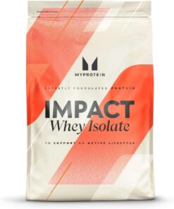 Myprotein Impact Whey Isolate | 86% de proteína | Vainilla Natura 2.5 Kilogramo | 26gramo de proteína por ración | Sin grasa, bajo en azúcar | Apoya el crecimiento muscular y la recuperación