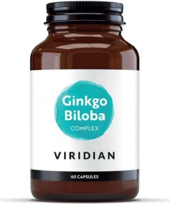 Viridian Ginkgo Biloba Extracto Estandarizado - 60 Cápsulas