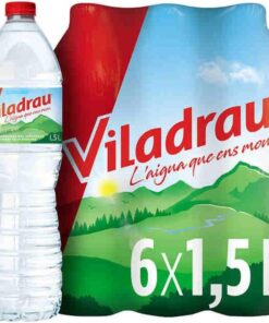 AGUA VILADRAU 1,5 LT X 6 UNIDADES
